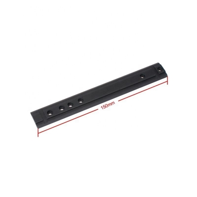 1 Universelles Zubehör 150 mm Basisplatte KDC2-15 für die Jagd Aluminiumlegierung