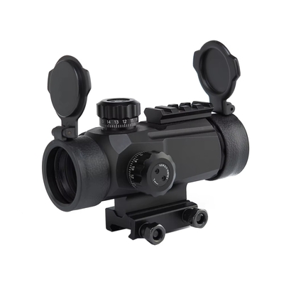 35mm Objektiv Linsen Durchmesser 1x35 Red Dot Sight mit 4 Reticle-Mustern und Flip-Covers