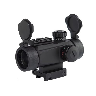 35mm Objektiv Linsen Durchmesser 1x35 Red Dot Sight mit 4 Reticle-Mustern und Flip-Covers