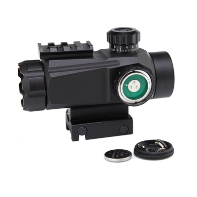 35mm Objektiv Linsen Durchmesser 1x35 Red Dot Sight mit 4 Reticle-Mustern und Flip-Covers