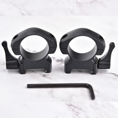 25.4mm Durchmesser Stahl Schnellentlastung Umfang Montage Ring Halterung für mittlere bis niedrige Profil