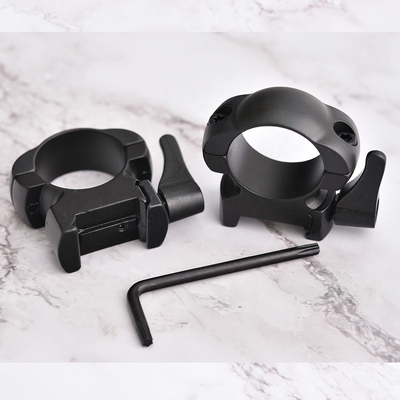 25.4mm Durchmesser Stahl Schnellentlastung Umfang Montage Ring Halterung für mittlere bis niedrige Profil