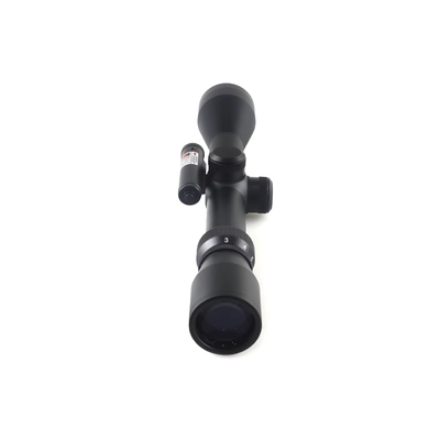 310mm Länge Optischer Jagdbereich 3-9x40 mit kleinem roten Laser und 11mm/22mm Basisbreite