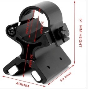 Sichern Sie Ihre Taschenlampe mit dem KDC001-H Stahlmagnetenbefestigungszubehör
