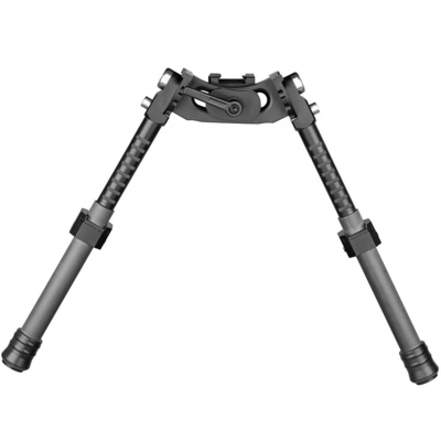 Verstellbarer Rückziehbarer Bipod für 22mm Jagdbereich Mittelhöhe 18-25cm Aluminium