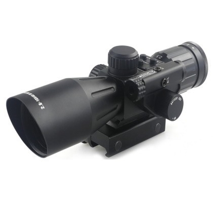 2.5-10X Vergrößerung Schwarzer Laser-Optikbereich mit rotem Laser Sicht Jagd notwendig