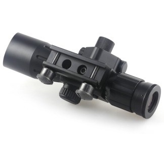 2.5-10X Vergrößerung Schwarzer Laser-Optikbereich mit rotem Laser Sicht Jagd notwendig