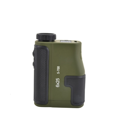 6x25 Laser-Rangefinder für die Jagd Golf Präzision /-1m 5-700m Entfernung Meter wasserdicht