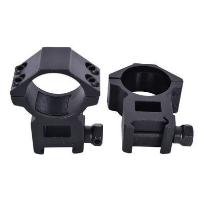 Hochprofil Dual Ring Scope Mount Doppelringe Mount Matte Schwarz Mittelhöhe 21 mm