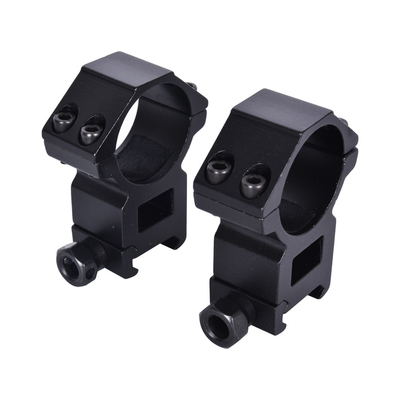 Hochprofil Dual Ring Scope Mount Doppelringe Mount Matte Schwarz Mittelhöhe 21 mm