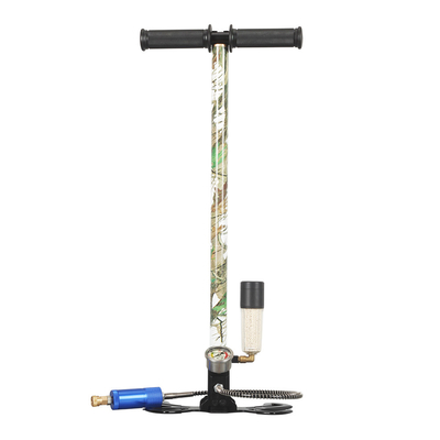 Manuelle Hochdruck-Handluftpumpe 4500psi 300bar Schwarz für Benzin