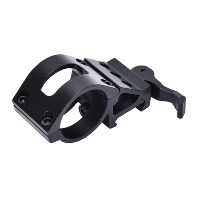 Schnell abnehmbare Reichweite 30mm Offset Ring für 21mm Seitenhalter in Matte Schwarz