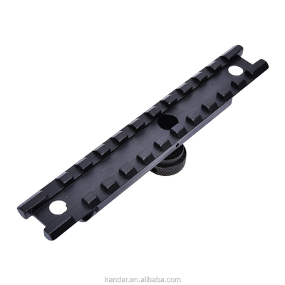Jagdschwarz 11 mm bis 20 mm Umwandlung Adapter Mount mit Knurled Daumen Nuss Stecker