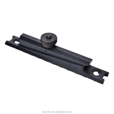 Jagdschwarz 11 mm bis 20 mm Umwandlung Adapter Mount mit Knurled Daumen Nuss Stecker