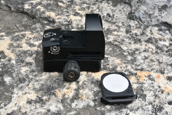KANDAR IPX7 Wasserdicht 1x17x24 Reflex Rotpunkt Sicht mit maximaler Ausgangsleistung 5MW