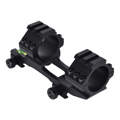 Tactical Dual Scope Mount Ring mit Blasenebene 40 mm Offset passt 21 mm Picatinny Rail