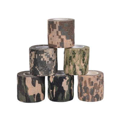Outdoor Jagd Camping Hitzebeständiges Camo Selbstklebband mit nicht gewebten Stoffen