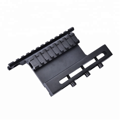 Side Mount Sight Scope Mount System mit 127 mm Bodenlänge und matte schwarze Oberfläche