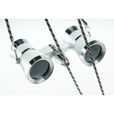 Leichtgewichtige 3x25-Opernbrille mit optionalem Gummi- und Aluminiummaterial