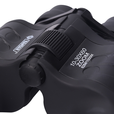 60mm Objektivdurchmesser Schwarz 10-30X60 Langstreckenwandern Fernglas für Ausflüge