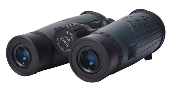 Wasserdichtes und Nebelschutzteleskop 10x42 Grünes Teleskop für Jagd Wanderung Outdoor Sport Fernglas