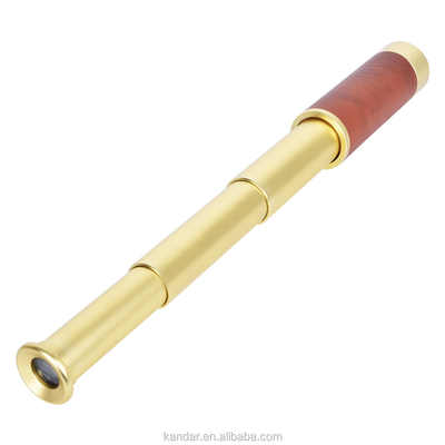 181g Monocular Nautical Handheld Messing Spyglass Erweiterbares 26x32 Teleskop für Optik