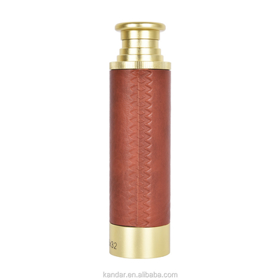 181g Monocular Nautical Handheld Messing Spyglass Erweiterbares 26x32 Teleskop für Optik