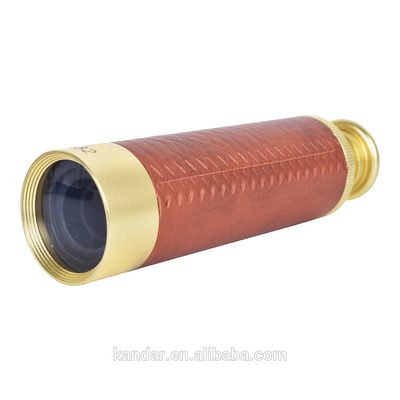38x135mm Nautical Handheld Messing Spyglass Monocular Teleskop Optik Erweiterbar 26X32