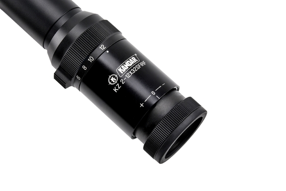 35mm KANDAR KZ 2-12x32 Erster Brennflugzeug Jagdbereich mit Seitenfokus Glas Reticle