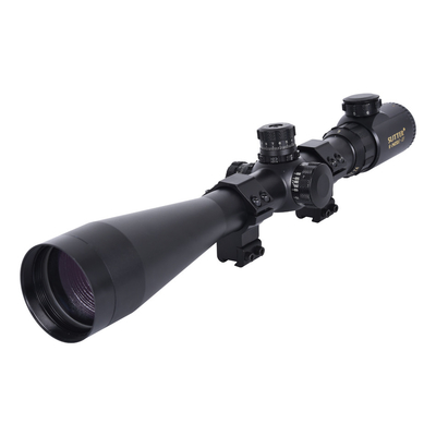 Zielobjektiv Durchmesser 50mm Seitenschwerpunkt mit Montage und 720g Gewicht für die Jagd
