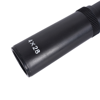 28 mm Objektivobjektiv R4 4x28 Mini-Scope Optiksicht für die Jagd Maximalleistung 0