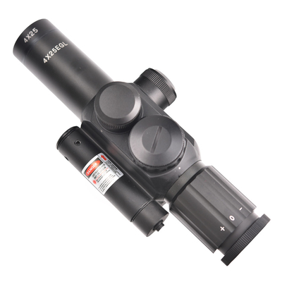 150 mm Länge Schwarz 4*25 M6 Optik Jagdbereich für Jagdliebhaber