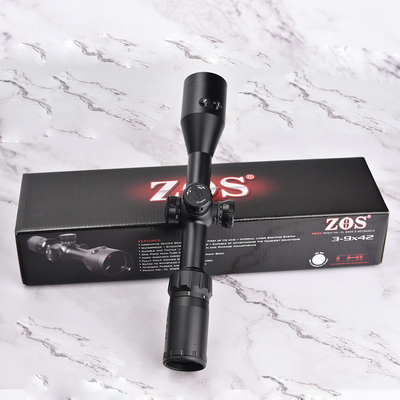 Optische Zielfernsichten Wesentliche ZOS 3-9x42 R6 Erste Brennfläche Zielfernsicht mit roter Beleuchtung