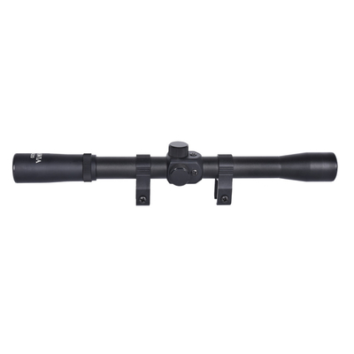 Erschwingliche 4x20 Kleinschnitt-Optik für 22mm Ring und 17mm Tube Dia.