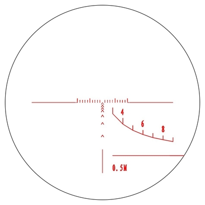 Compact Hunting 6x32 AOIR Scope mit beleuchtetem Reticel und einstellbarem Objektiv