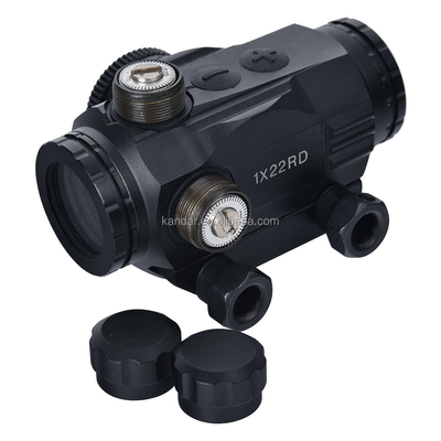 1x Mini Red Dot Sight für Jagdbeleuchtung 6 Ebenen Rot Push Button Typ
