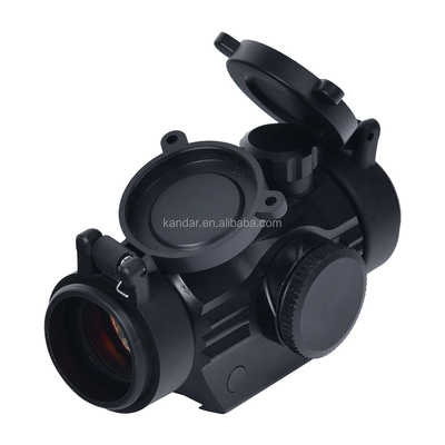 1x Mini Red Dot Sight für Jagdbeleuchtung 6 Ebenen Rot Push Button Typ