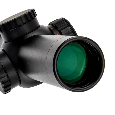 1-4x24 beleuchtete taktische 30mm-Röhrchenglas-Retikel-Spektrum mit maximaler Ausgangsleistung 0