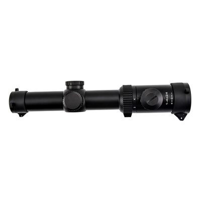 Outdoor-Jagdgeräte Optik Sicht 1-4x24 IR 30 mm mit 12,6 mm Ausgang Pupille Durchmesser