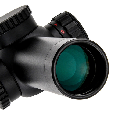 1-6x24 Schwarzes taktisches Glas mit geätztem Reticel-Optikum Umfang für die Jagd LPVO Sicht vielseitig