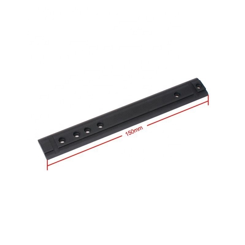 1 Universelles Zubehör 150 mm Basisplatte KDC2-15 für die Jagd Aluminiumlegierung