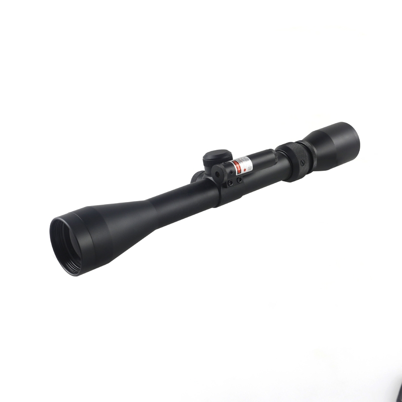 310mm Länge Optischer Jagdbereich 3-9x40 mit kleinem roten Laser und 11mm/22mm Basisbreite