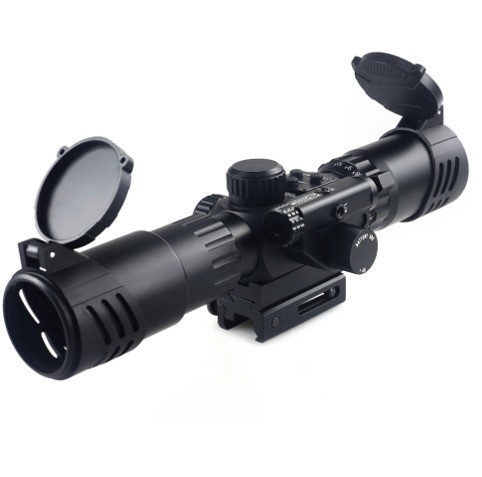 3.5-10X FMC Grüne Filmbeschichtung KANDAR IR Laser Optikbereich Rot Laser Sicht für die Jagd
