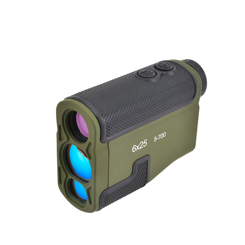 6x25 Laser-Rangefinder für die Jagd Golf Präzision /-1m 5-700m Entfernung Meter wasserdicht