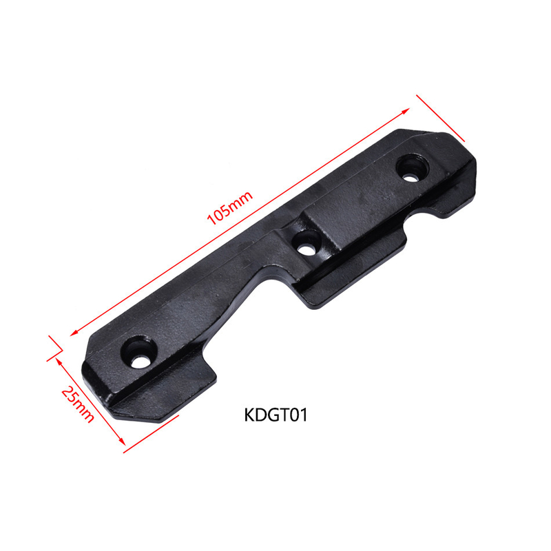 25 mm Breitengrund Adapter für eine einfache Montage auf 11 mm Schlitz Taktical Optics Zubehör