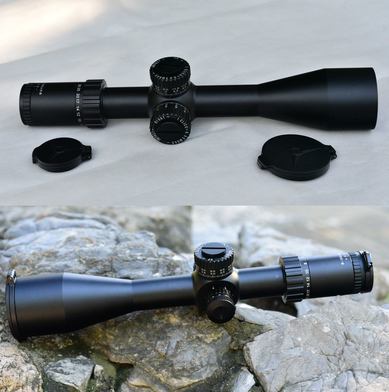5-30X56 FFP Taktische Stoßdichte Optische Reichweite Sicht Finish Anodisiert 5x-30x Für die Jagd