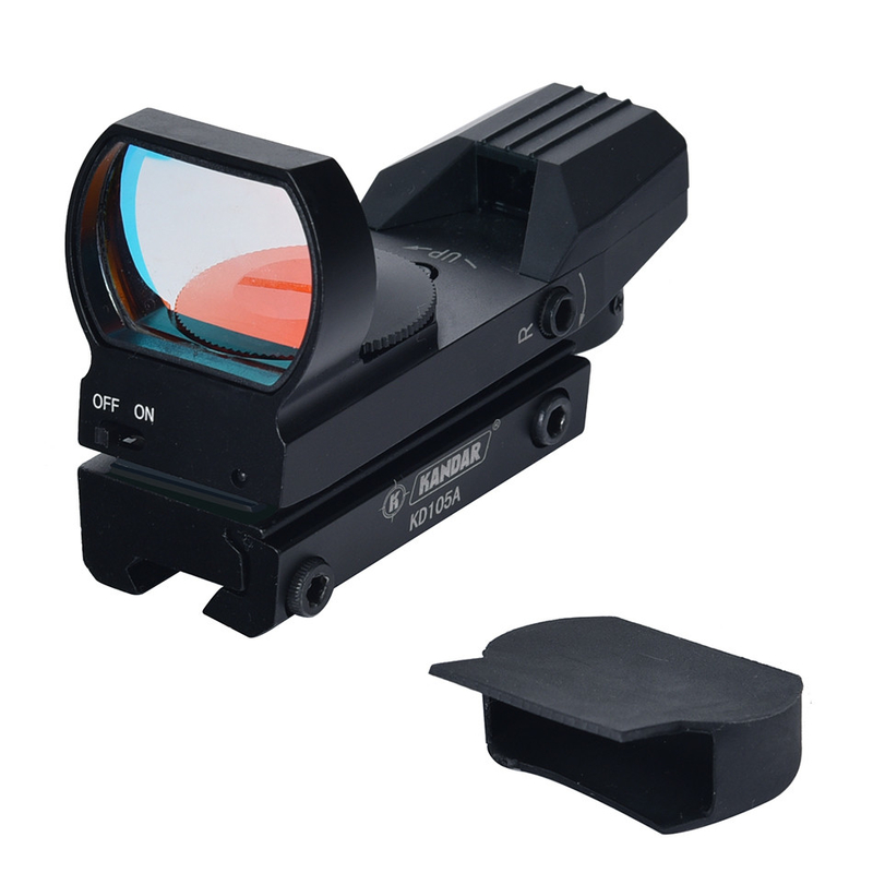 7.4mm Ausgangspupille KANDAR Reflex Jagd Rotpunkt Grünpunkt Sicht mit kostenlosem Augenrelief
