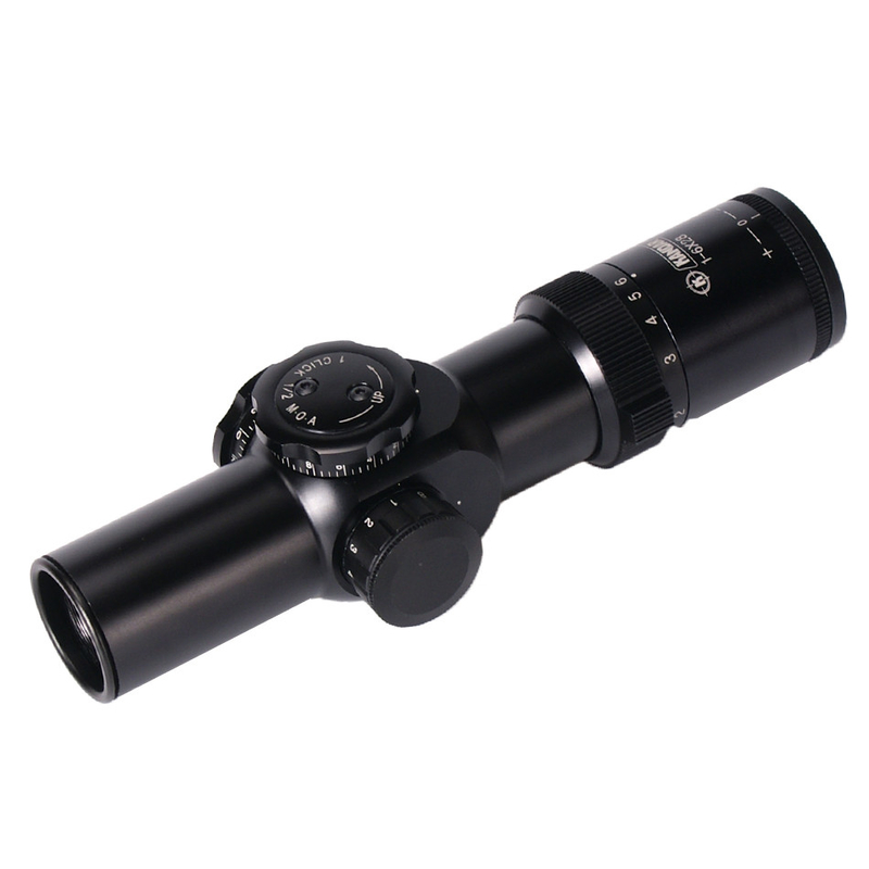 1-6x28 IRF Variable Optics FFP Umfang für die Art der Reticle BDC und Parallax-Einstellung 100YDS