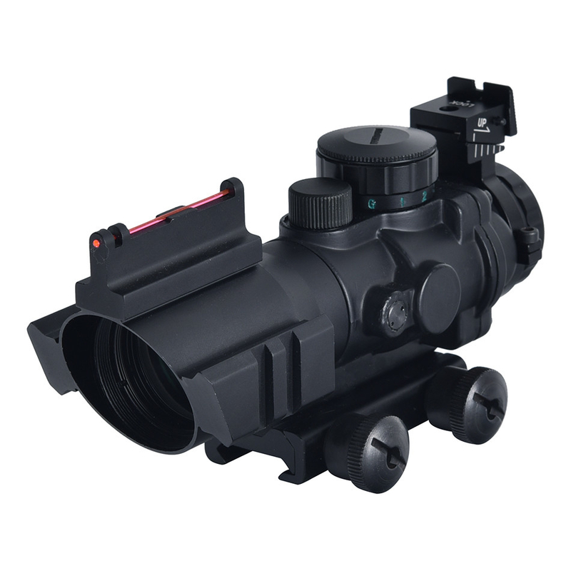 Leichtgewicht Jagd 4X32 Glasfaser-Skopf mit 36,6ft/7° Sichtfeld und 460g Gewicht