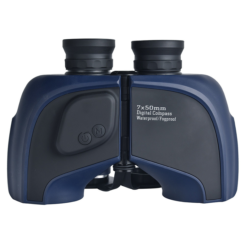 7X50 wasserdichtes Digitalteleskop mit Kompassfernrohr für Outdoor-Sportarten Jagd und Segeln